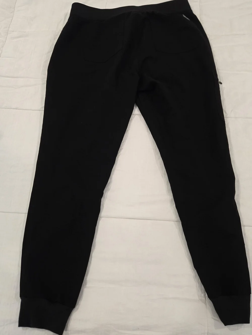 FIGS Women Medium Black Jogger Sweatpants with Utility Pocket